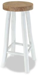 vidaXL Taburet de bar, lemn masiv de tec GartenMobel Dekor (244546)