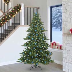 vidaXL Brad de Craciun artificial cu ramuri articulare Verde 240 cm GartenMobel Dekor (3397699)