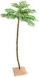 vidaXL Palmier cu LED, 96 LED-uri alb calde, 180 cm GartenMobel Dekor (345138)