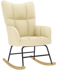 vidaXL Scaun balansoar, crem, material textil GartenMobel Dekor (4016796) Balansoar
