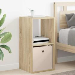 vidaXL Noptiera Stejar Sonoma 35 x 32 x 68, 5 cm Lemn compozit GartenMobel Dekor (8000632)
