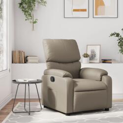 vidaXL Fotoliu rabatabil, cappuccino, piele ecologica GartenMobel Dekor (373440)