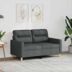 vidaXL Canapea cu 2 locuri, gri închis, 120 cm, material textil GartenMobel Dekor (359228) Canapea