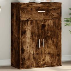 vidaXL Servanta, stejar fumuriu, 60x30x84 cm, lemn compozit GartenMobel Dekor (840496) Comoda