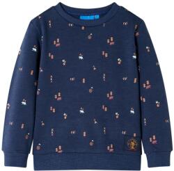 vidaXL Bluzon pentru copii, bleumarin melanj, 92 GartenMobel Dekor (12789)