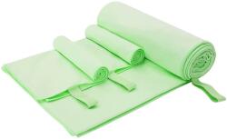 vidaXL Set de Prosoape Sport 3 pcs Verde Poliester si poliamida GartenMobel Dekor (42011503) Prosop