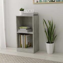 vidaXL Biblioteca, gri beton, 40x24x75 cm, lemn prelucrat GartenMobel Dekor (800823) Biblioteca