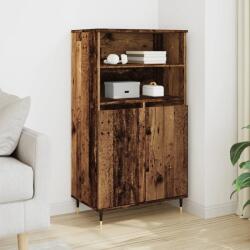 vidaXL Dulap înalt, lemn vechi, 60x36x110 cm, lemn prelucrat GartenMobel Dekor (857458) Comoda