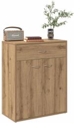 vidaXL Dulap, stejar artizanal, 60x30x75 cm, lemn prelucrat GartenMobel Dekor (855897) Comoda
