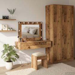vidaXL Masa de Machiaj cu sertar Maro 100 x 40 x 70 cm Lemn compozit GartenMobel Dekor (865242)
