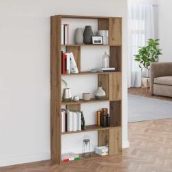 vidaXL Dulap pentru carti Stejar Artizanal 80 x 24 x 159 cm GartenMobel Dekor (8003711) Biblioteca