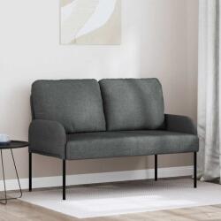 vidaXL Canapele cu perna 110cm Gri închis placaj GartenMobel Dekor (42023447) Canapea