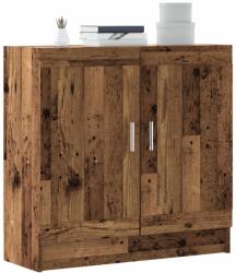 vidaXL Biblioteca, lemn vechi, 82, 5x30, 5x80 cm, lemn prelucrat GartenMobel Dekor (856146) Biblioteca