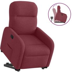 vidaXL Fotoliu rabatabil cu ridicare, rosu vin, material textil GartenMobel Dekor (3302975)