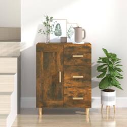 vidaXL Servanta, stejar fumuriu, 69, 5x34x90 cm, lemn compozit GartenMobel Dekor (817369) Comoda