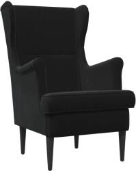 vidaXL fotoliu Negru Catifea GartenMobel Dekor (42029868)
