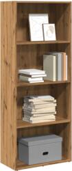 vidaXL Biblioteca, stejar artizanal, 60x30x152 cm, lemn prelucrat GartenMobel Dekor (857916) Biblioteca