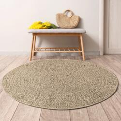 vidaXL Covor ZIZUR aspect iuta, Ø 200 cm, pentru interior si exterior GartenMobel Dekor (4006166) Covor