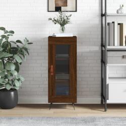 vidaXL Servanta, stejar maro, 34, 5x34x90 cm, lemn compozit GartenMobel Dekor (828771) Comoda