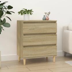 vidaXL Servanta, stejar sonoma, 60x35x70 cm, lemn prelucrat GartenMobel Dekor (823043) Comoda