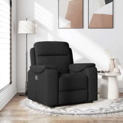 vidaXL Fotoliu rabatabil, negru, material textil GartenMobel Dekor (4015682)