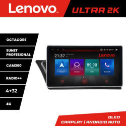 Lenovo Navigatie Audi Q5 2008-2016 Non-MMI Lenovo QLED 8 Core 4+32GB Android (KIT-Q5+ULTRA-10-4+64)