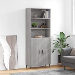 vidaXL Dulap înalt, gri sonoma, 69, 5x34x180 cm, lemn compozit GartenMobel Dekor (3189275) Comoda