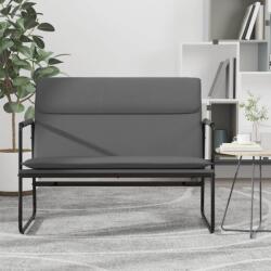 vidaXL Banca, gri, 100x64x80 cm, piele ecologica GartenMobel Dekor (351369)