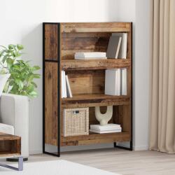vidaXL Dulap pentru carti Lemn Vechi 80 x 30 x 155 cm Lemn compozit GartenMobel Dekor (886418) Biblioteca