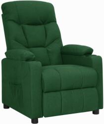 vidaXL Fotoliu rabatabil, verde închis, material textil GartenMobel Dekor (339088)