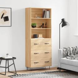 vidaXL Dulap înalt, stejar sonoma, 69, 5x34x180 cm, lemn compozit GartenMobel Dekor (3189376) Comoda