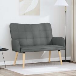vidaXL Canapea cu doua locuri Gri închis 115 x 61 x 87 cm tesatura GartenMobel Dekor (42028892) Canapea