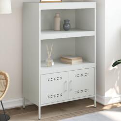 vidaXL Dulap înalt, alb, 68x39x113 cm, otel GartenMobel Dekor (842975) Comoda