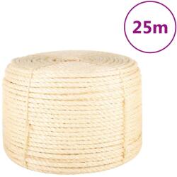 vidaXL Franghie, 25 m, sisal 100%, 12 mm GartenMobel Dekor (155027)