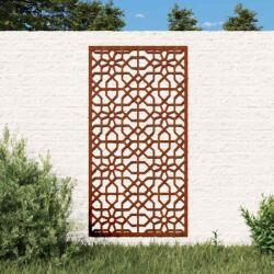 vidaXL Decor perete de gradina 105x55 cm design Maur otel Corten GartenMobel Dekor (824477)