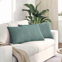 vidaXL Perne pentru canapea 2 pcs Verde Marii 80 x 40 cm GartenMobel Dekor (42013723)