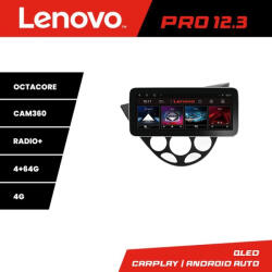 Lenovo Navigatie Ford Focus 1 1998-2004 Lenovo PRO 12.3 QLED 4GB+64GB 4G (kit-focus1+PRO-12.3-4+64)