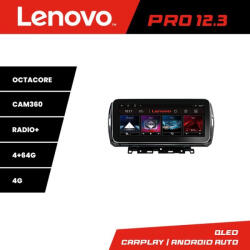 Lenovo Navigatie Android Citroen C5 Aircross Lenovo PRO 12.3 QLED 4G 4+64GB (KIT-aircross+PRO-12.3-4+64)