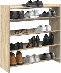 vidaXL Pantofar, stejar sonoma, 80x25x81 cm, lemn prelucrat GartenMobel Dekor (859907) Pantofar