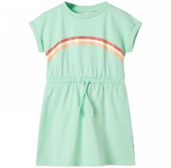 vidaXL Rochie pentru copii cu snur, verde aprins, 104 GartenMobel Dekor (10615)