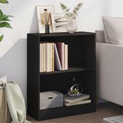 vidaXL Biblioteca, negru, 60x24x76 cm, lemn compozit GartenMobel Dekor (800856) Biblioteca