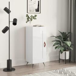 vidaXL Servanta, alb extralucios, 34, 5x34x90 cm, lemn compozit GartenMobel Dekor (830414) Comoda