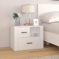 vidaXL Noptiera, alb, 60x36x45 cm, lemn compozit GartenMobel Dekor (816736)