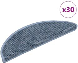 vidaXL Covoras scari autoadeziv 30 buc. albastru, 56x17x3 aspect sisal GartenMobel Dekor (3365862) Covor