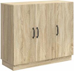 vidaXL Bufet Stejar Sonoma 89 x 34, 5 x 77 cm Lemn prelucrat GartenMobel Dekor (895337) Comoda