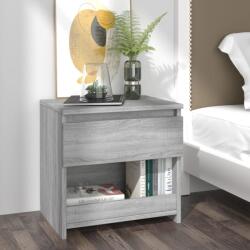vidaXL Noptiera, sonoma gri, 40x30x39 cm, lemn prelucrat GartenMobel Dekor (815131)