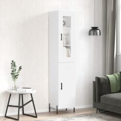 vidaXL Dulap înalt, alb, 34, 5x34x180 cm, lemn prelucrat GartenMobel Dekor (3199497) Comoda
