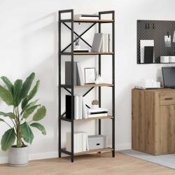 vidaXL Raft pentru carti Stejar Artizanal 56 x 34 x 171 cm GartenMobel Dekor (883867) Biblioteca