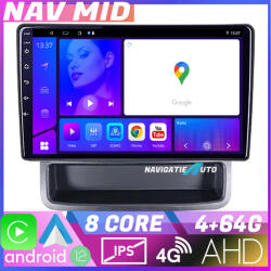 Edotec Navigatie Renault Trafic 2009-2014 Android 12 Octa Core 4GB+64GB 720P (NAV2-9-4+64|K-traffic-2009)