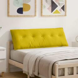 vidaXL Perna pentru spate Galben 140 x 50 cm Tesatura din corduroy GartenMobel Dekor (42014854)